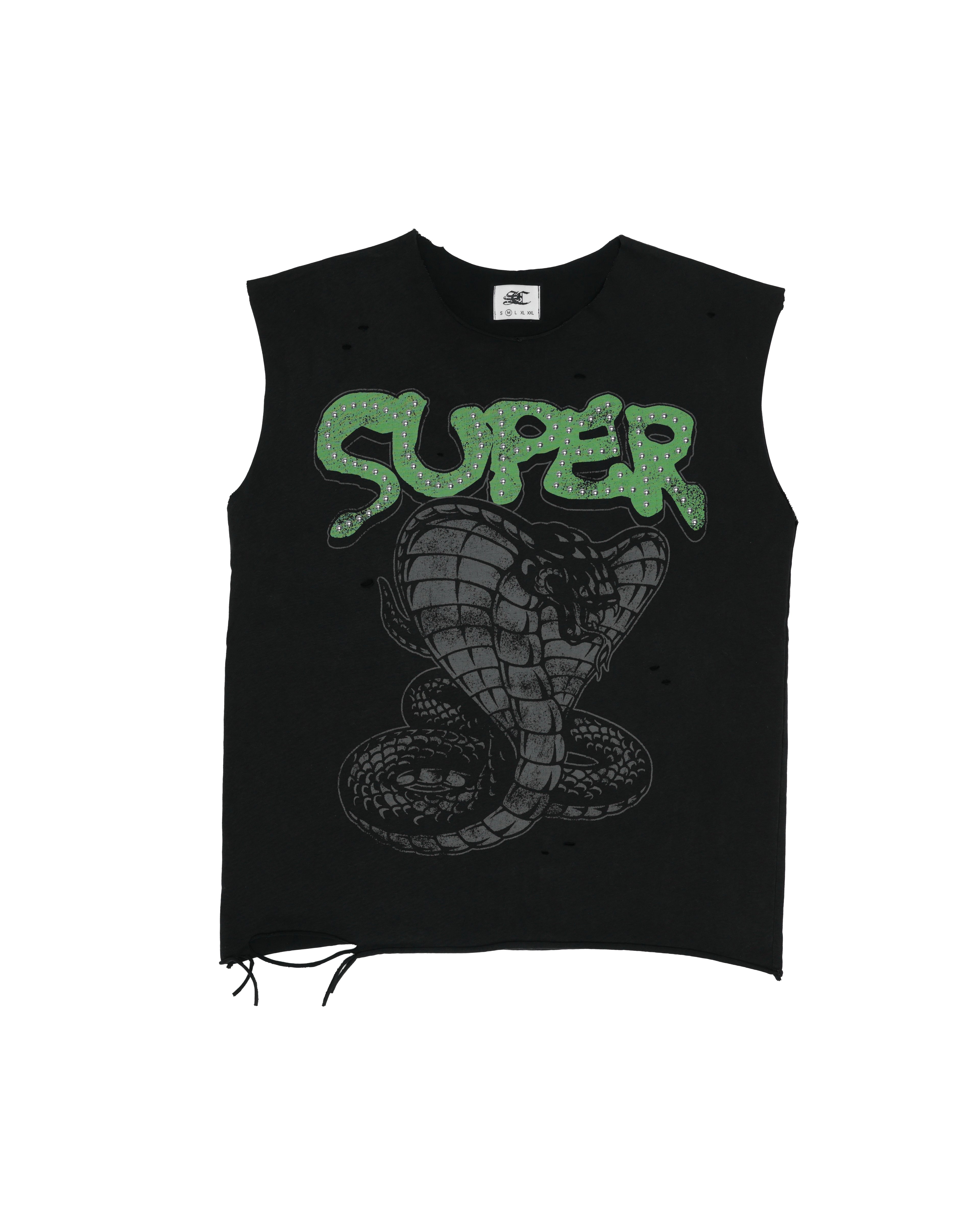 'SUPER' COLOSSAL TEE (IVORY GREEN)