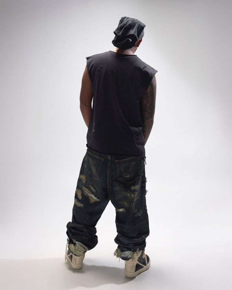 'SUPER' COLOSSAL TEE (IVORY GREEN)