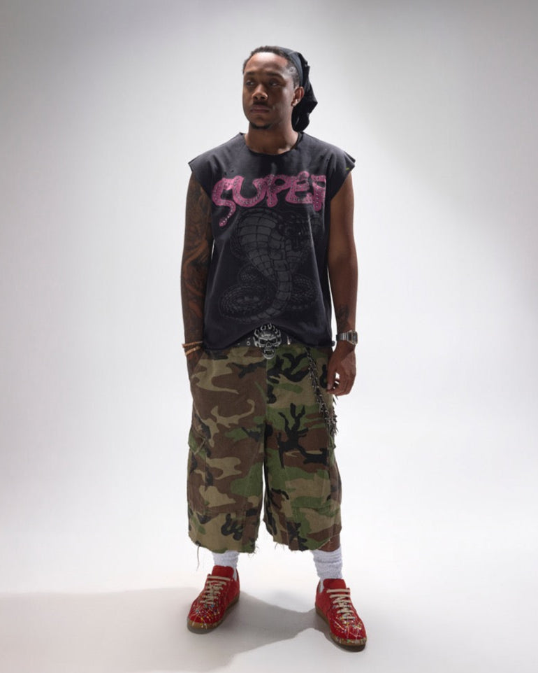 'SUPER' COLOSSAL TEE (RUSTED PINK)